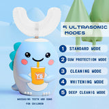 PearlyPals™ Kids' 360° U-Shaped Sonic Toothbrush