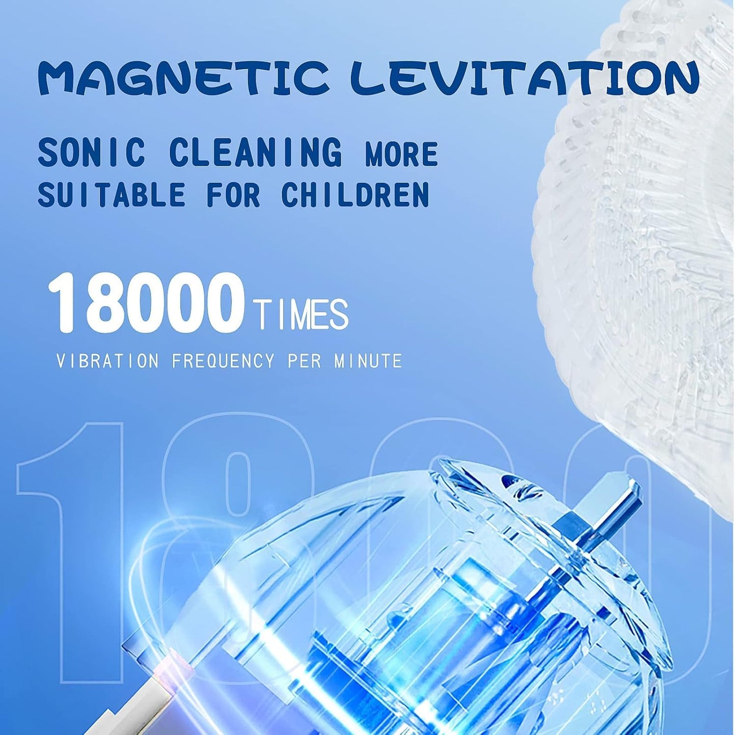 PearlyPals™ Kids' 360° U-Shaped Sonic Toothbrush